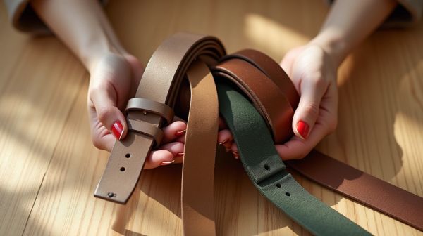 Comment choisir une ceinture à nouer pour relooker vos tenues